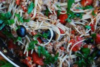 30-Minute Top 8 Allergen-Free Sausage and Peppers Pasta