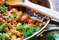 Allergen-Friendly Chicken Enchilada Pasta