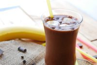 Allergen Free Vegan Chocolate Banana SunButter Breakfast Shake