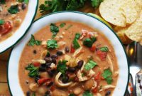 Slow Cooker Green Chile Enchilada Soup Allergy Friendly