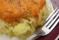 Sun-Kissed Roasted Tomato Sauce with Golden Spaghetti Squash