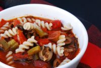 Allergen Friendly Slow Cooker Pizza Soup