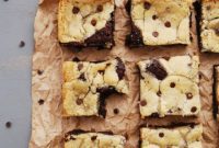 Fudgy Plant-Based Gluten-Free Chocolate Chip Cookie Brownies