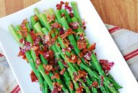 Asparagus and Crispy Bacon with Tangy Red Onion Vinaigrette – Naturally Gluten and Dairy Free