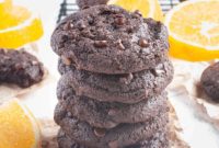 Indulgent Gluten Free Vegan Chocolate Orange Cookies Top 8 Allergen Free