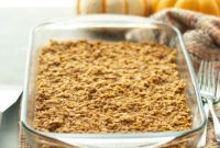 Vegan Gluten Free Baked Pumpkin Oatmeal