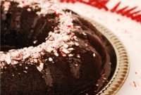 Gluten Free Vegan Top 8 Free Chocolate Peppermint Bundt Cake with Peppermint Ganache