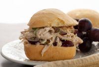 Gluten and Dairy Free Chicken Salad Sandwich with an Egg-Free Option