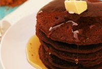 Decadent Gluten-Free Vegan Chocolate Pancakes