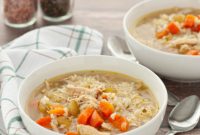 Comforting Gluten-Free Dairy-Free Chicken Rice Soup