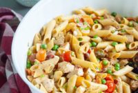 Gluten-Free Chicken Bacon Ranch Pasta Salad Recipe Video