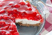 Decadent No-Bake Cherry Cheesecake Dairy-Free Gluten-Free