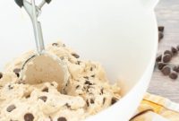 Easy Gluten Free Egg Free Edible Cookie Dough Recipe