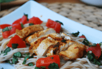 Top 8 Allergen Free Bruschetta Chicken and Pasta