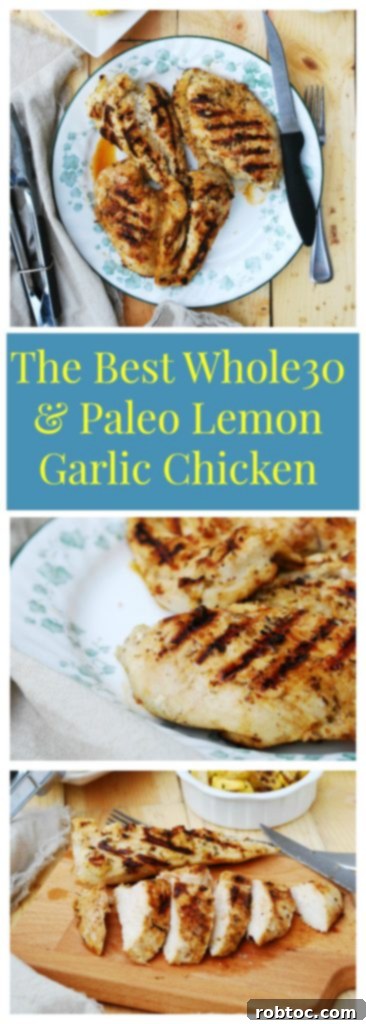 Zesty Grilled Lemon Chicken 8 The Best Whole30 & Paleo Lemon Grilled Chicken Dinner Recipe by AllergyAwesomeness.com
