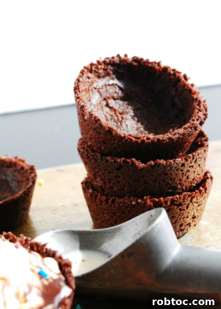 Decadent Allergen Free Vegan Brownie Sundae Cups 3 Brownie Sundae Cups (Gluten, Dairy, Egg, Soy, Peanut, Tree nut Free; Top 8 Free, Vegan) Dessert recipe by AllergyAwesomeness.com