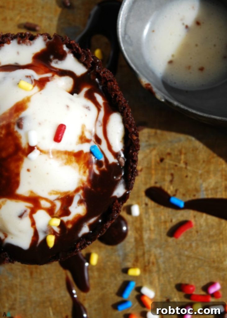 Decadent Allergen Free Vegan Brownie Sundae Cups 5 Brownie Sundae Cups (Gluten, Dairy, Egg, Soy, Peanut, Tree nut Free; Top 8 Free, Vegan) Dessert recipe by AllergyAwesomeness.com