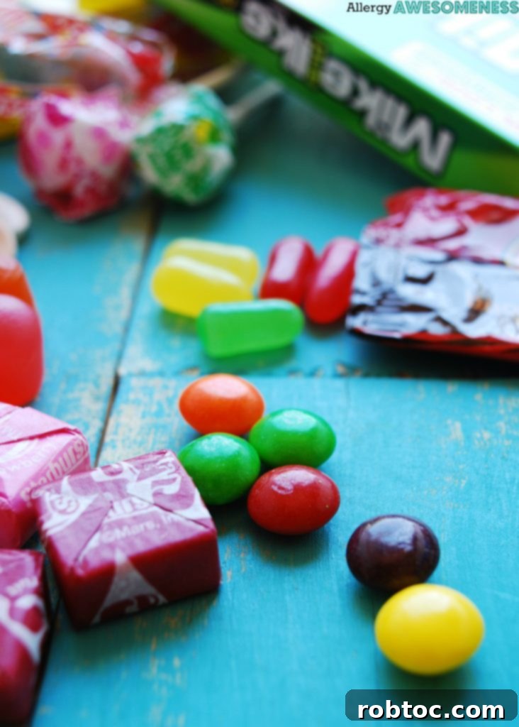Eight Top-8 Free Candies, Safe Candy for Food Allergies for AllergyAwareness.com