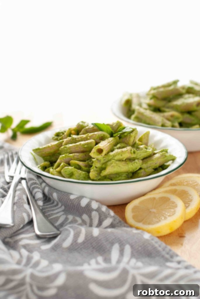 gluten-free-vegan-pasta-in-a-bowl-with-lemons-to-the-side