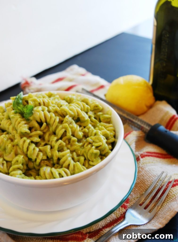 Creamy Lemon Basil Avocado Pasta Gluten-Free Vegan 6 Basil, Lemon & Avocado Creamy Pasta (Gluten, Dairy, Egg, Soy, Peanut, Tree nut Free; Top 8 Free, Vegan) Recipe by AllergyAwesomeness.com