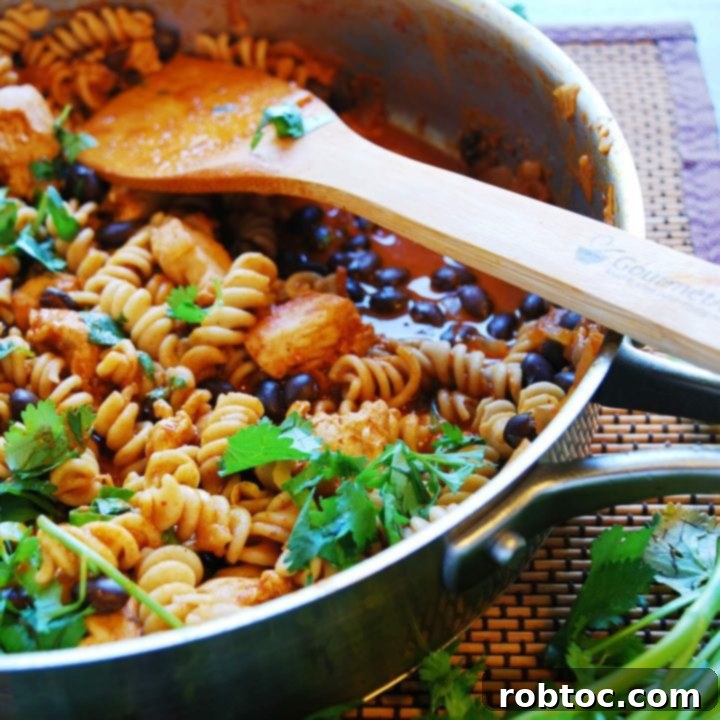 Dairy-free-Chicken-Enchilada-Pasta-recipe