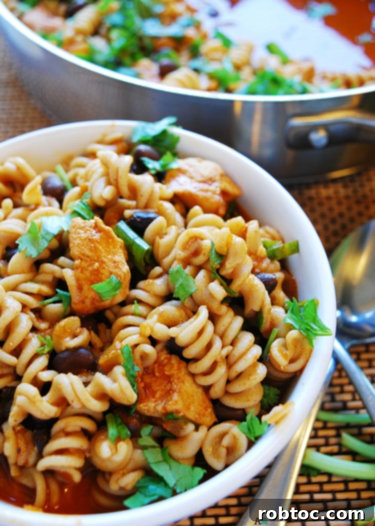 Allergen-Friendly Chicken Enchilada Pasta 7 Chicken Enchilada Pasta (Gluten, dairy, egg, soy, peanut and tree nut free; top 8 free) Dinner recipe by AllergyAwesomeness.com