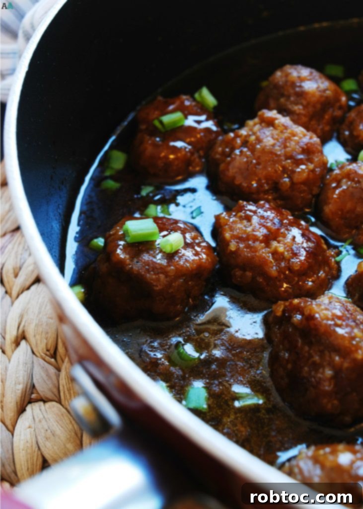 Delicious & Allergy-Friendly Quinoa Teriyaki Skillet Meatballs 2 Quinoa Teriyaki Skillet Meatballs (Gluten, dairy, egg, peanut and tree nut free) Dinner recipe by AllergyAwesomeness.com