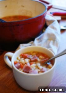 Ham & Bean Soup (Gluten, dairy, egg, soy, peanut & tree nut free; top 8 free) Dinner recipe by AllergyAwesomeness.com