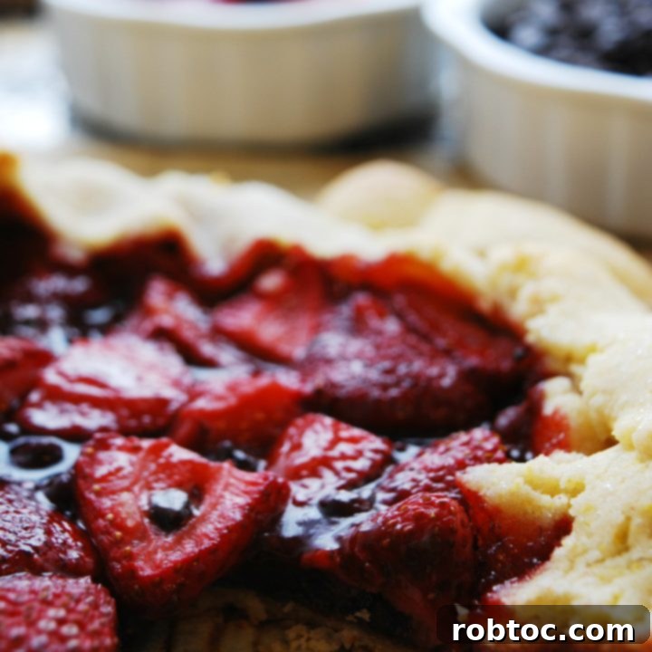 Featured image for Strawberry Chocolate Galette recipe, a delightful gluten-free, dairy-free, and vegan dessert.