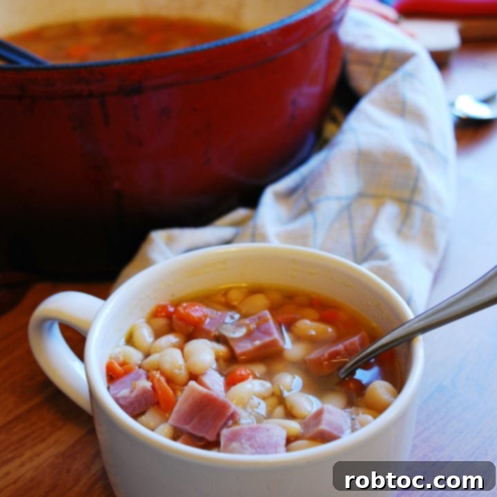 Hearty Ham & Bean Soup Recipe (Gluten-Free, Dairy-Free, Egg-Free, Soy-Free, Peanut & Tree Nut Free; Top 8 Free) by AllergyAwesomeness.com