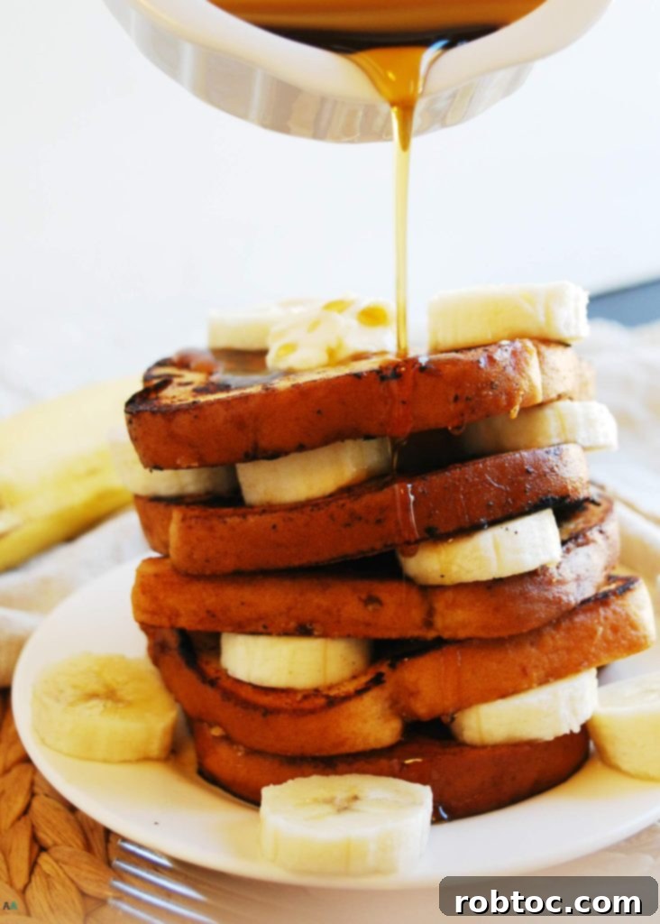 Gluten-Free Vegan Banana French Toast: A top 8 allergen-free breakfast recipe with notes of vanilla and cinnamon, by AllergyAwesomeness.com