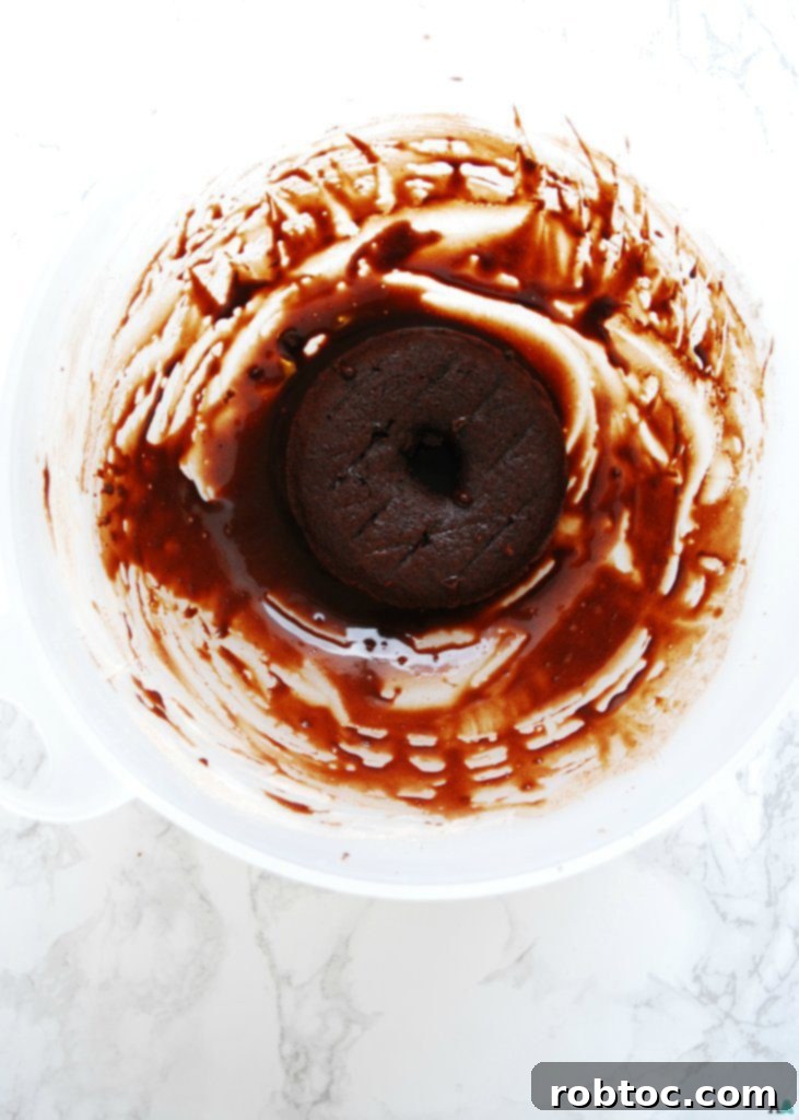 Gluten-free & Vegan Double Chocolate Baked Donuts (Gluten, dairy, egg, soy, peanut & tree nut free; top 8 free) Breakfast recipe by AllergyAwesomeness.com