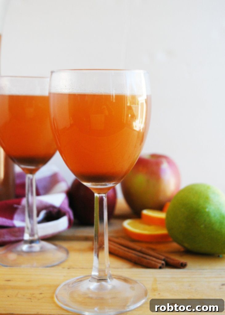 Cozy Slow Cooker Apple Pear Cider 3 Slow Cooker Apple Pear Cider (Gluten, dairy, egg, soy, peanut & tree nut free; top 8 free; vegan) Drink recipe by AllergyAwesomeness.com