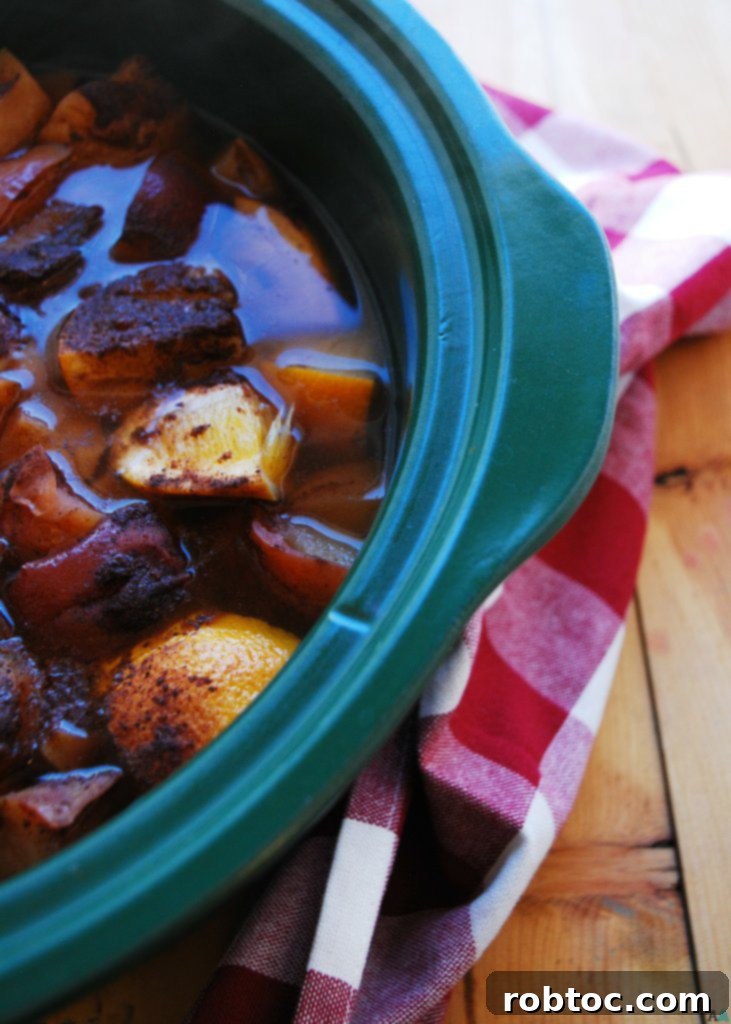 Cozy Slow Cooker Apple Pear Cider 5 Slow Cooker Apple Pear Cider (Gluten, dairy, egg, soy, peanut & tree nut free; top 8 free; vegan) Drink recipe by AllergyAwesomeness.com