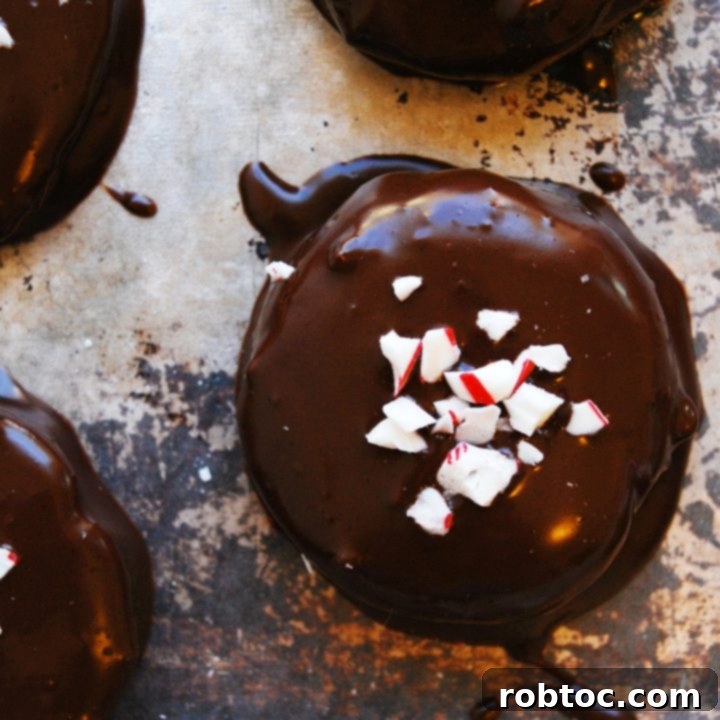 Dairy-free Homemade Peppermint Patties (Gluten, dairy, egg, soy, peanut & tree nut free; top 8 free and vegan) Holiday dessert recipe by AllergyAwesomeness.com