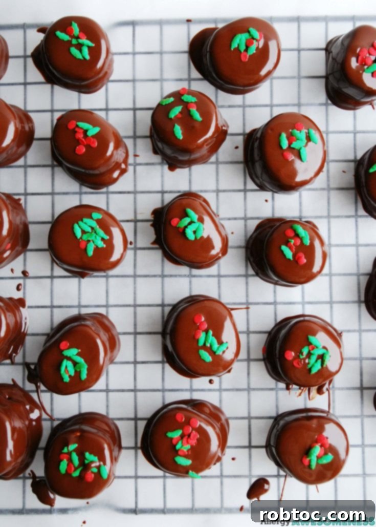 Allergy-Friendly No Bake Chocolate Pretzel Bites pin image