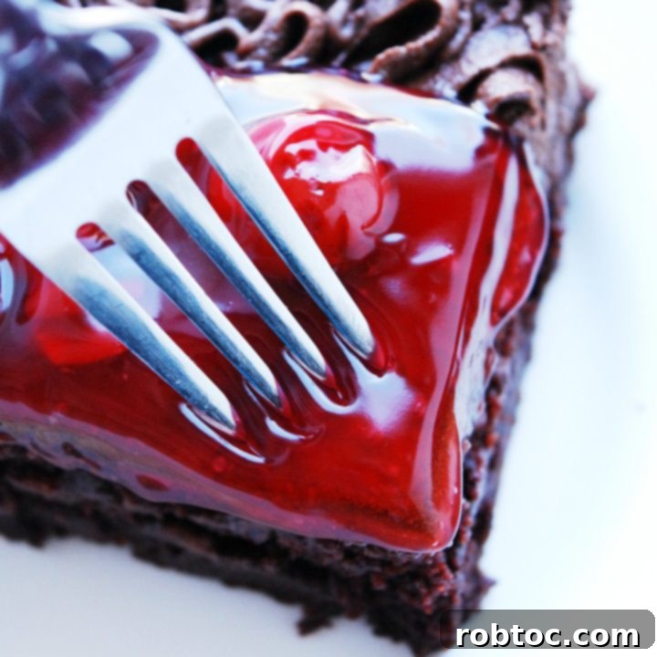 Gluten-free Vegan Cherry Chocolate Cake. Dessert recipe by AllergyAwesomeness.com