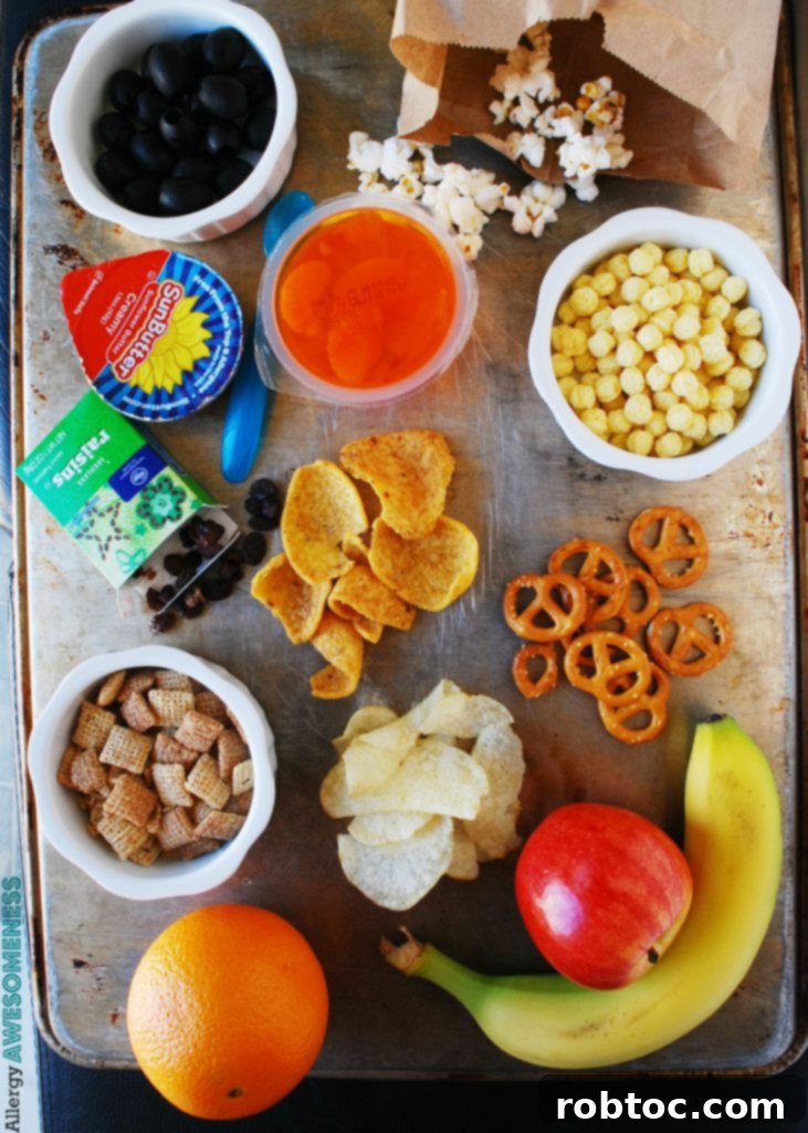 Easy to find, store-bought allergy friendly snacks by AllergyAwesomeness