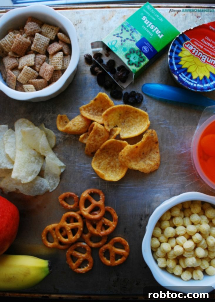 List of allergy friendly snacks for school