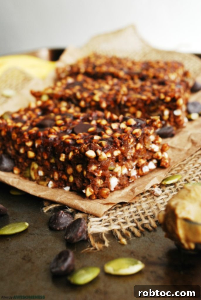 allergy-friendly homemade granola bars by AllergyAwesomeness