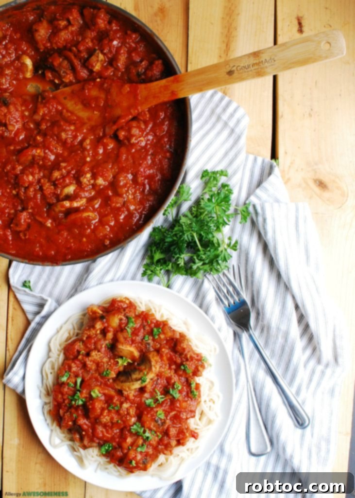 Top 8 Allergen Free Ragu 3 Gluten-free Ragu Recipe by Alllergy Awesomeness