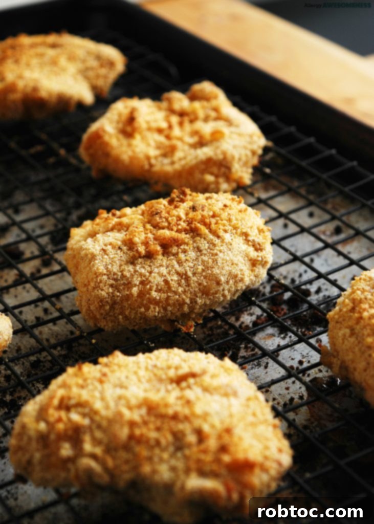 Egg-Free Unfried Chicken Recipe by AllergyAwesomeness