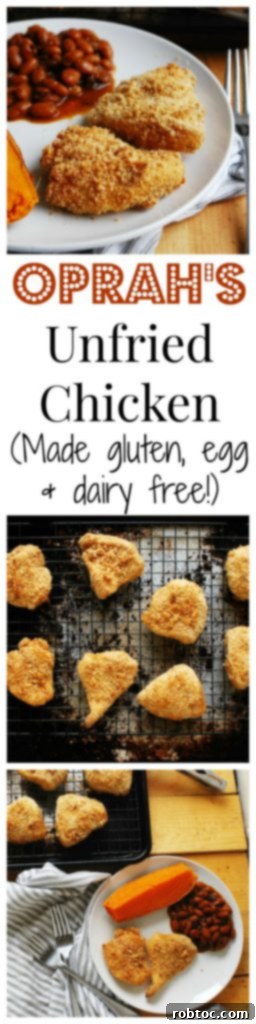 Oprah's Unfried Chicken Recipe made Allergy-friendly by AllergyAwesomeness