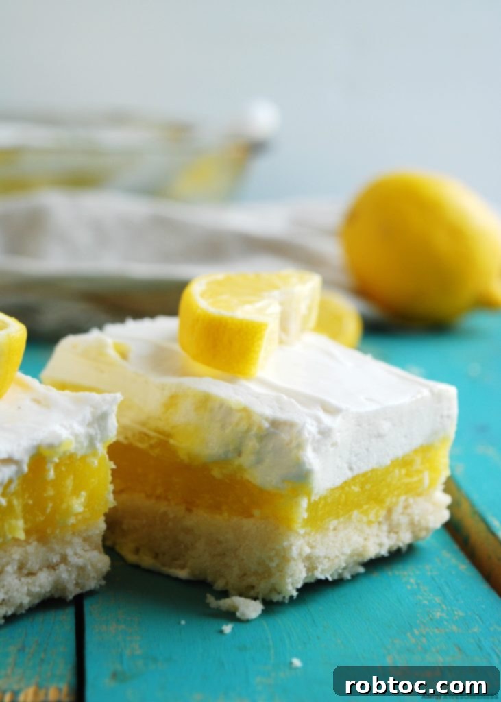 Vegan Lemon Cream Pie Bars Dessert Recipe by AllergyAwesomeness