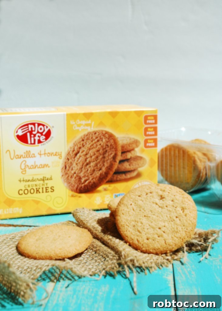 Top 8 Allergen Free Vegan Strawberry Pie Pops 6 Enjoy Life Vanilla Honey Graham Crunchy Cookies