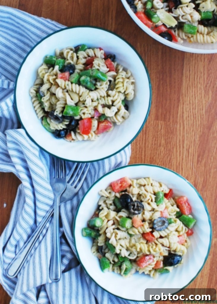 Delicious Gluten and Dairy Free Tuscan Pasta Salad 6 How to make a dairy-free Creamy Italian Dressing