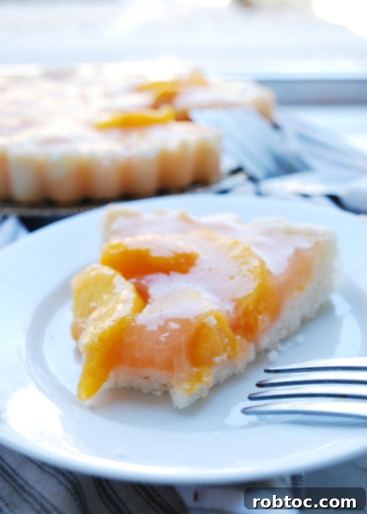 Egg-free Peach Pie