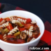 Delicious Gluten-Free Slow Cooker Pizza Soup
