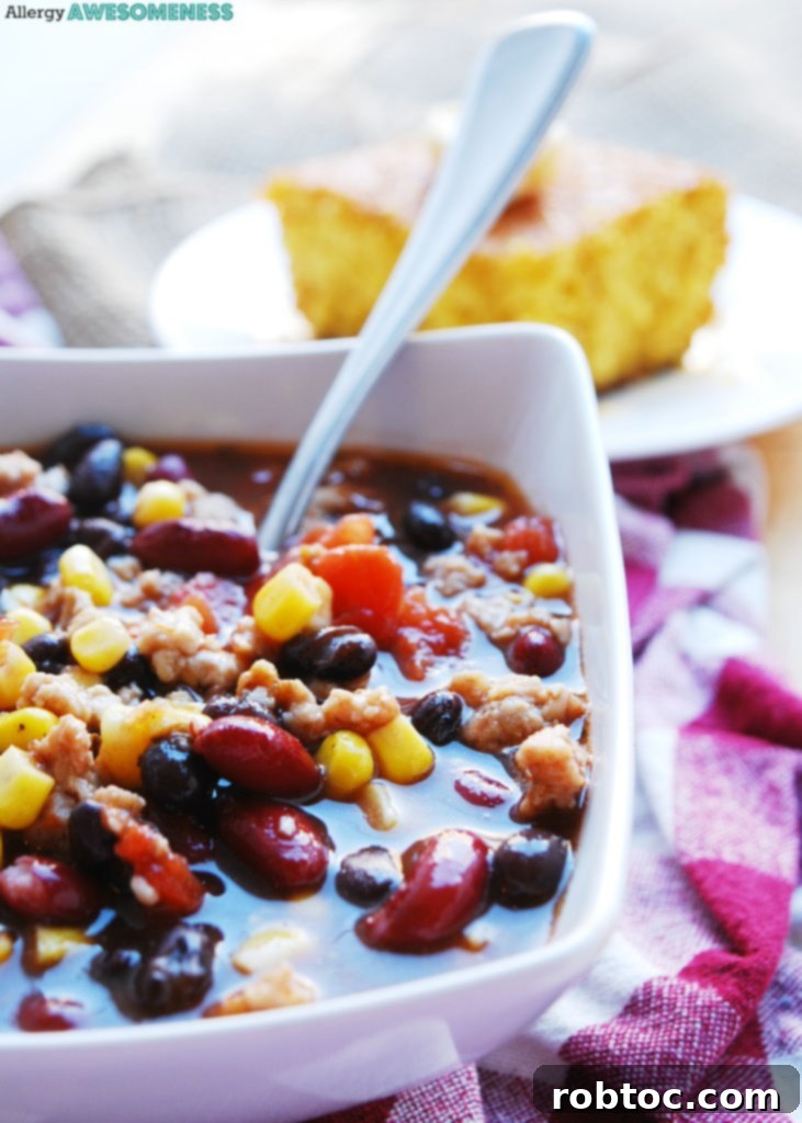 Taco Soup for All 3 dairy-free taco soup recipe