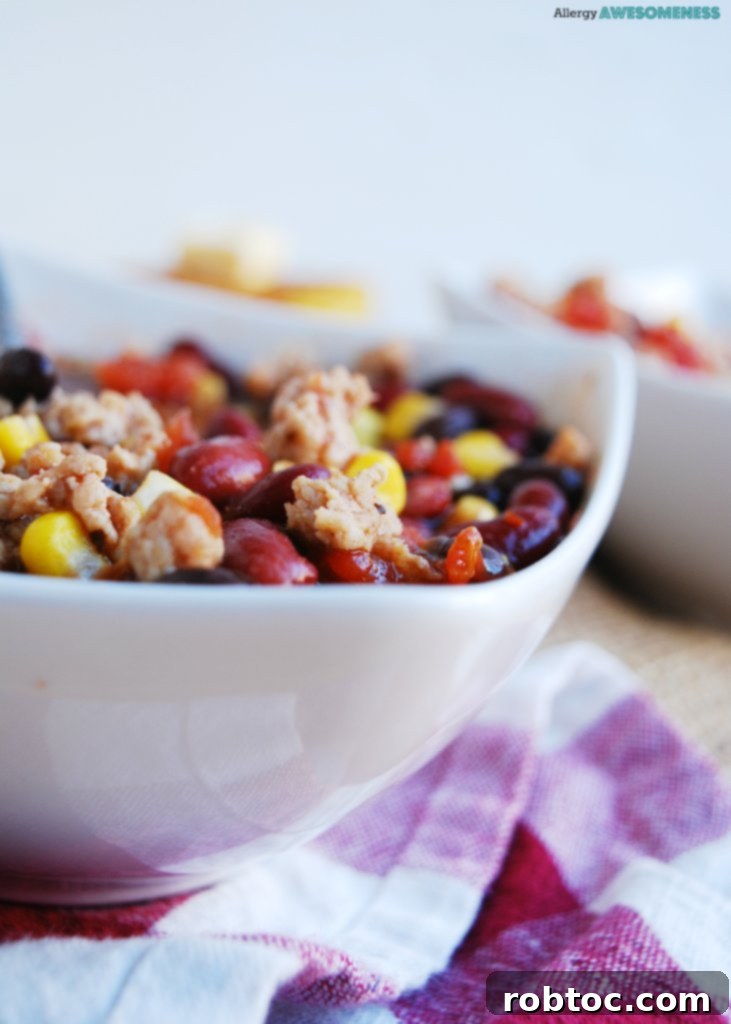 Taco Soup for All 4 taco soup for food allergies recipe